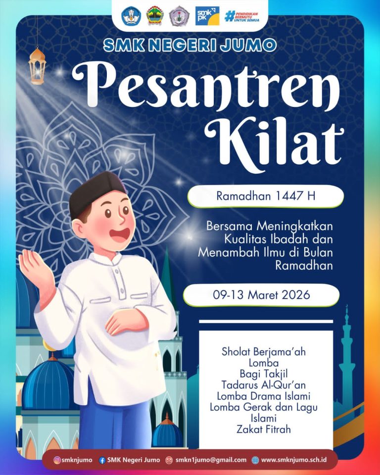 SMK Negeri Jumo Selenggarakan Pesantren Kilat Ramadhan 1447 H